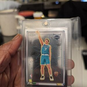 Charlotte Hornets Rookie Card - Teal